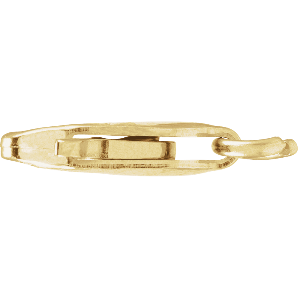 10K Yellow Lobster Clasps with Jump Ring