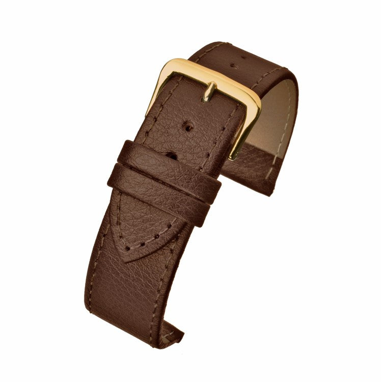 Brown Buffalo Grain Watch Strap