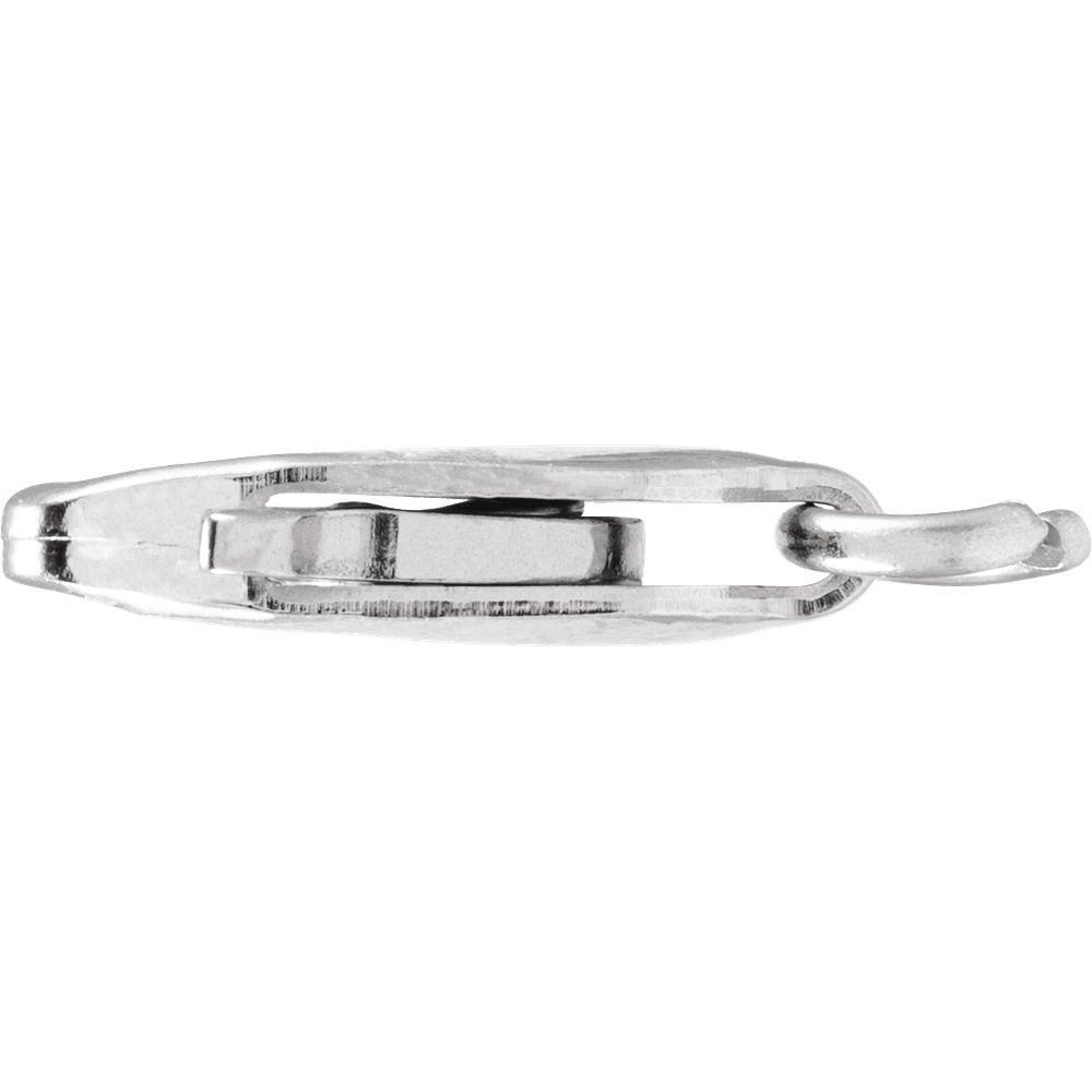 Silver Lobster Clasps with Jump Ring