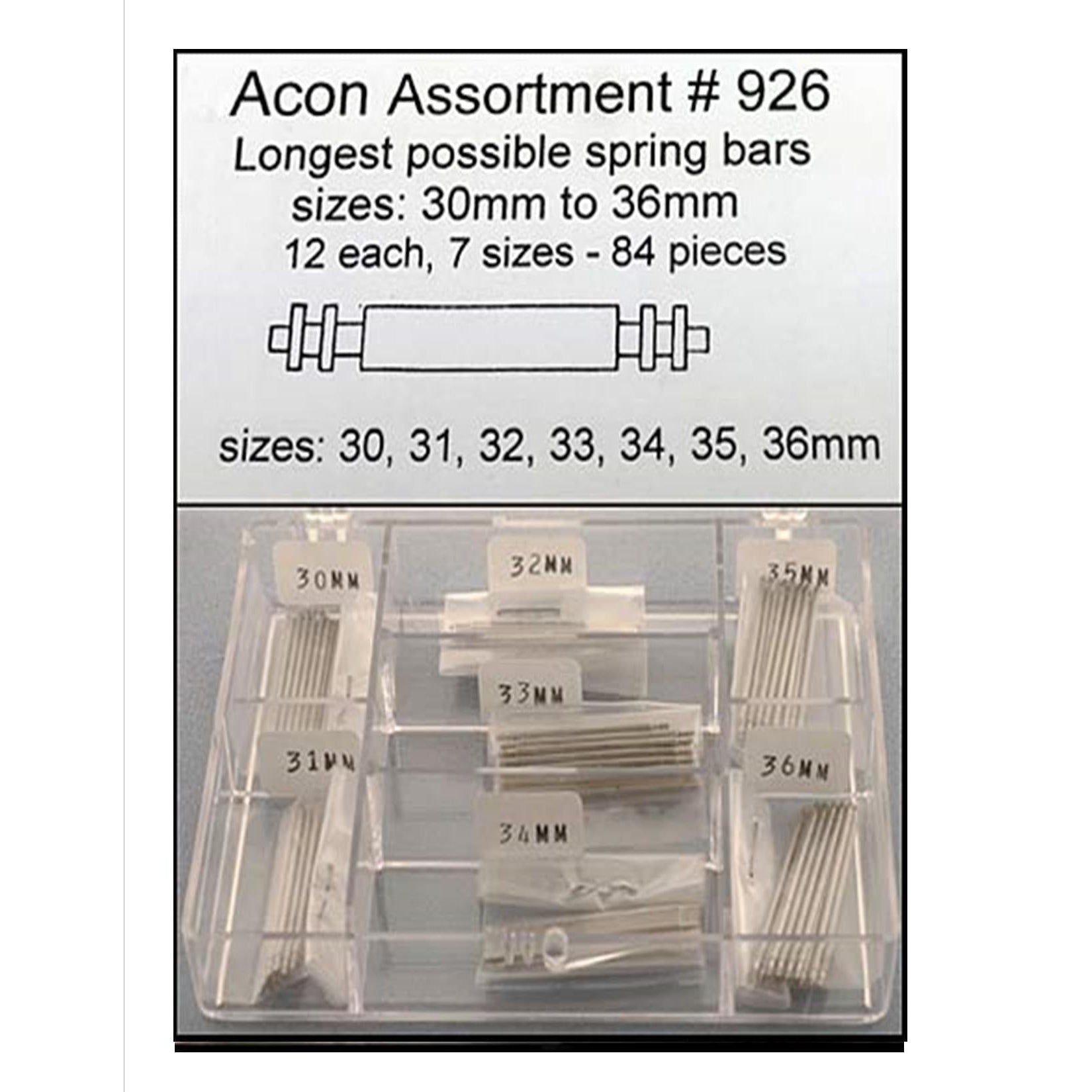 SPRING BAR KIT ACON #926