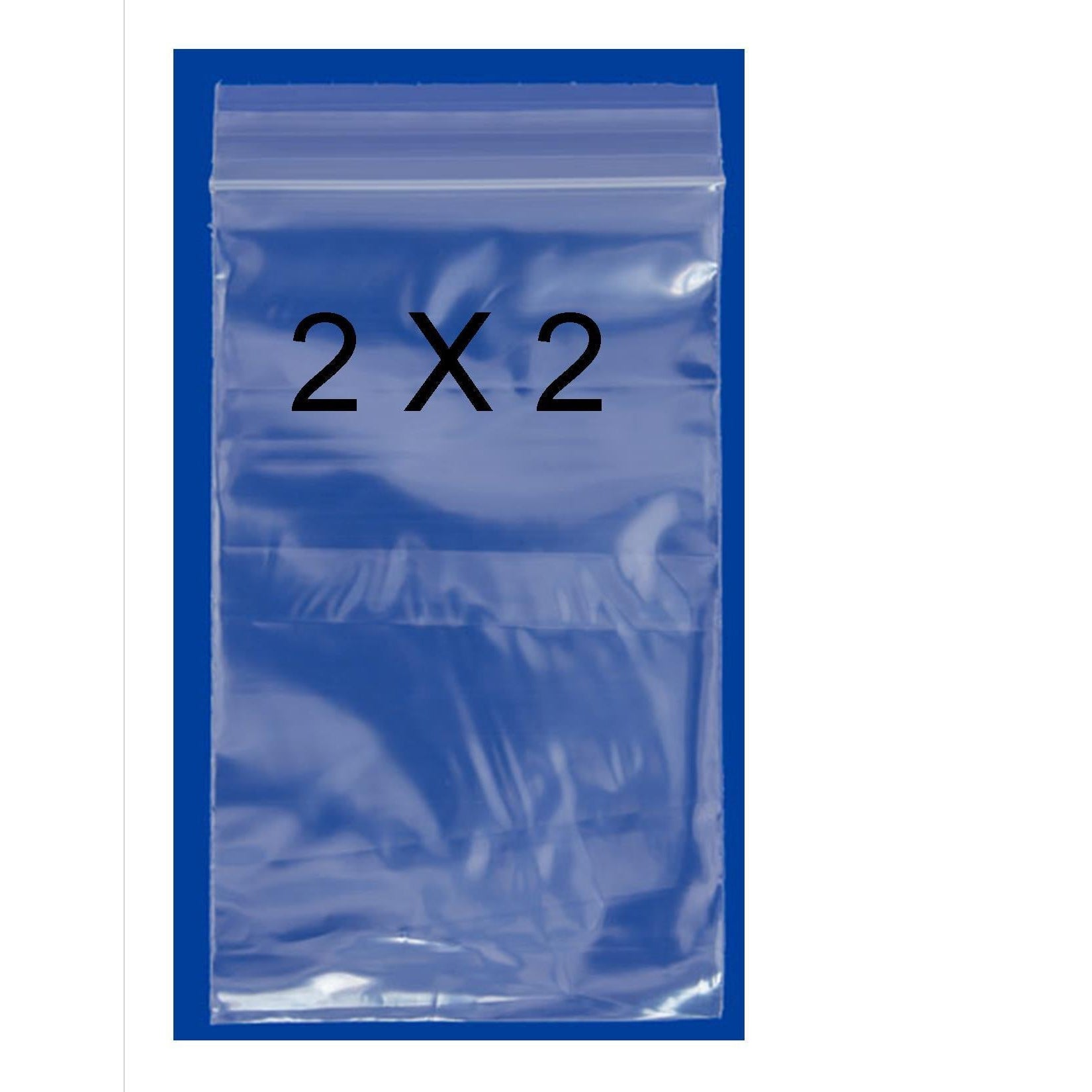 ZIPLOCK 2X2 – CLEAR