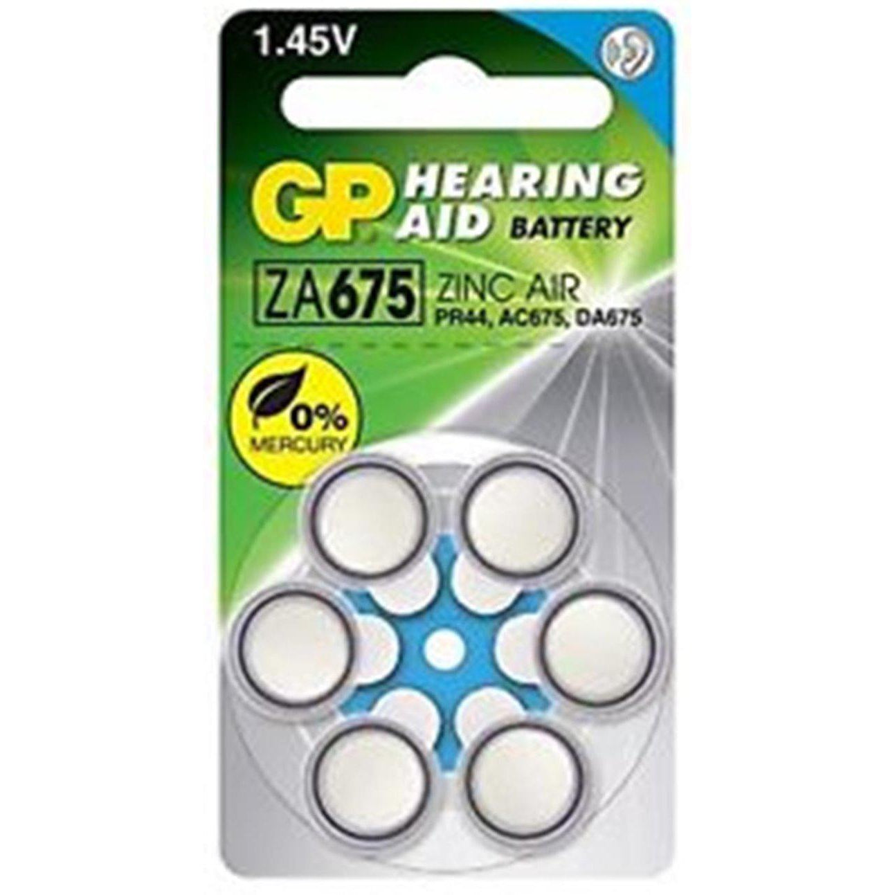 ZA675 HEARING AID BATTERY