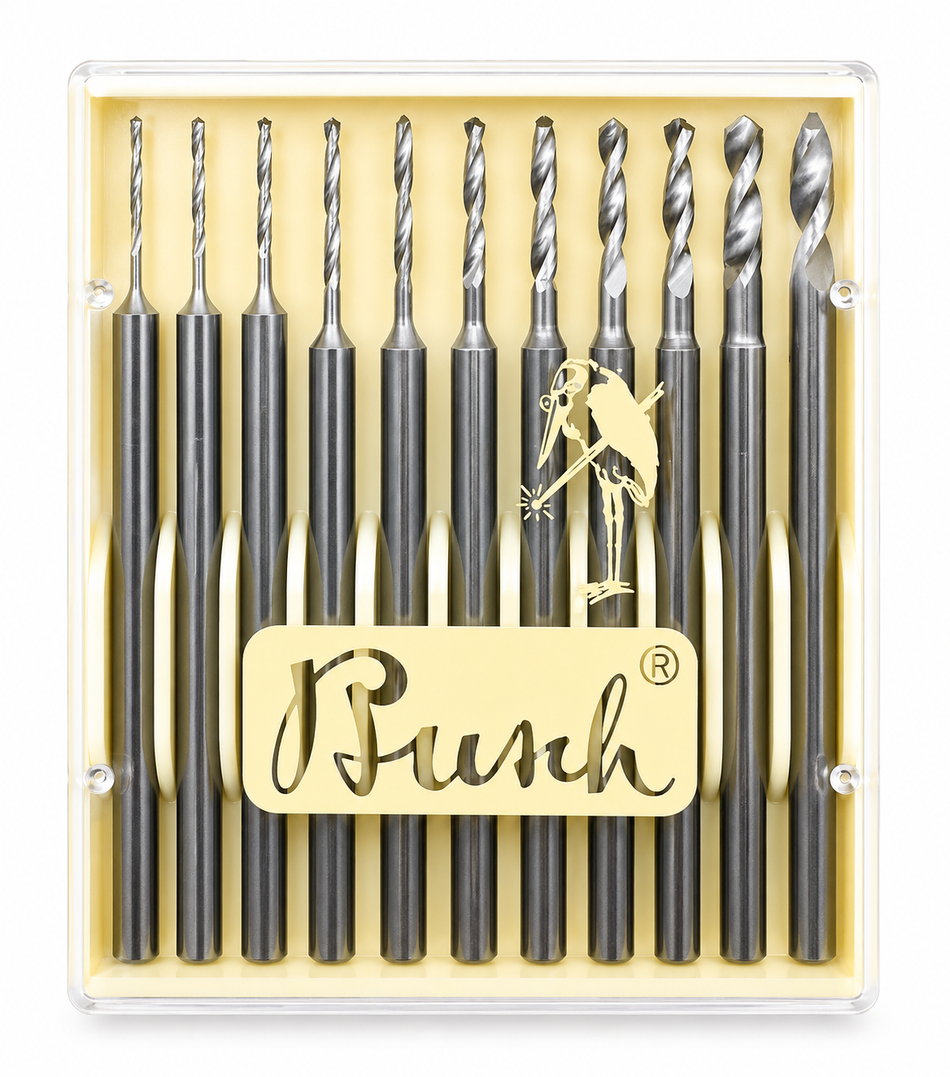 BUSCH TWIST DRILL SET 006-023