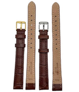 LEATHER STRAPS XL - BROWN CROCODILE