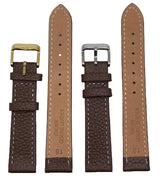 LEATHER STRAPS - BROWN CROCODILE