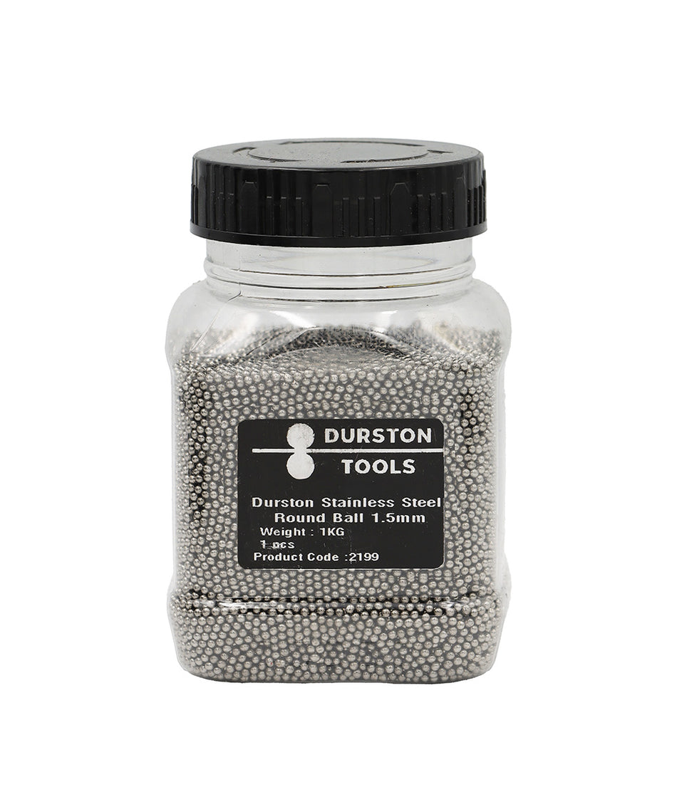 Durston Stainless Steel 1.5 mm Round Ball Shot – 1 kg