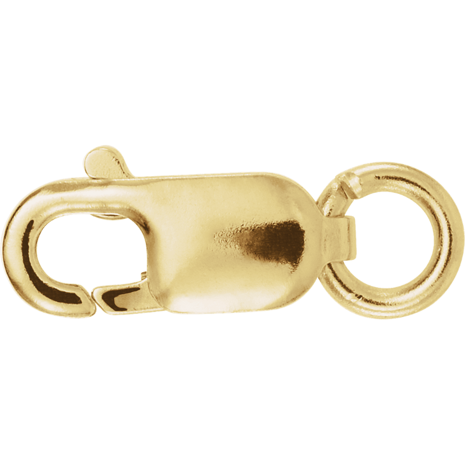 14K Yellow Lobster Clasps with Jump Ring