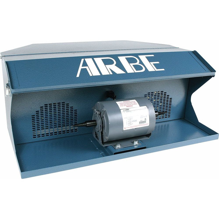 Arbe Tabletop Double Spindle Polisher with Dust Collector – 1/2 HP