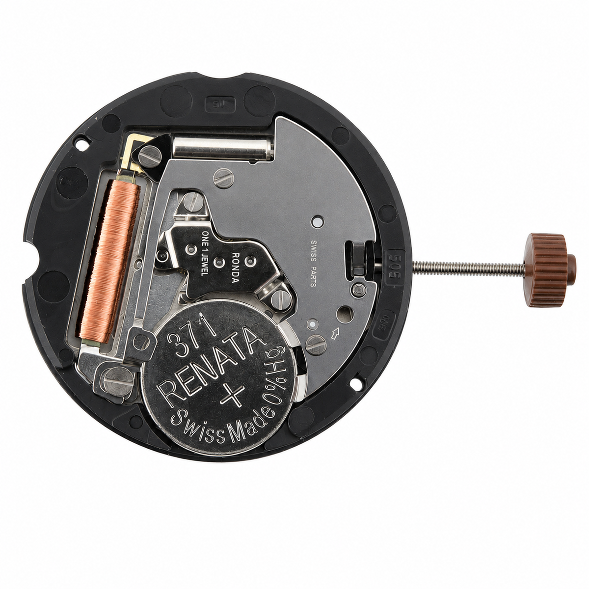 Harley 505 Quartz Movement, Date at 4
