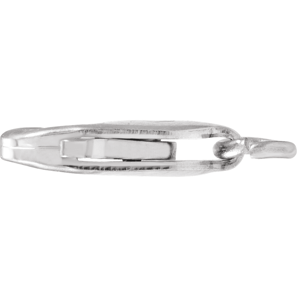 14K White Lobster Clasps with Jump Ring