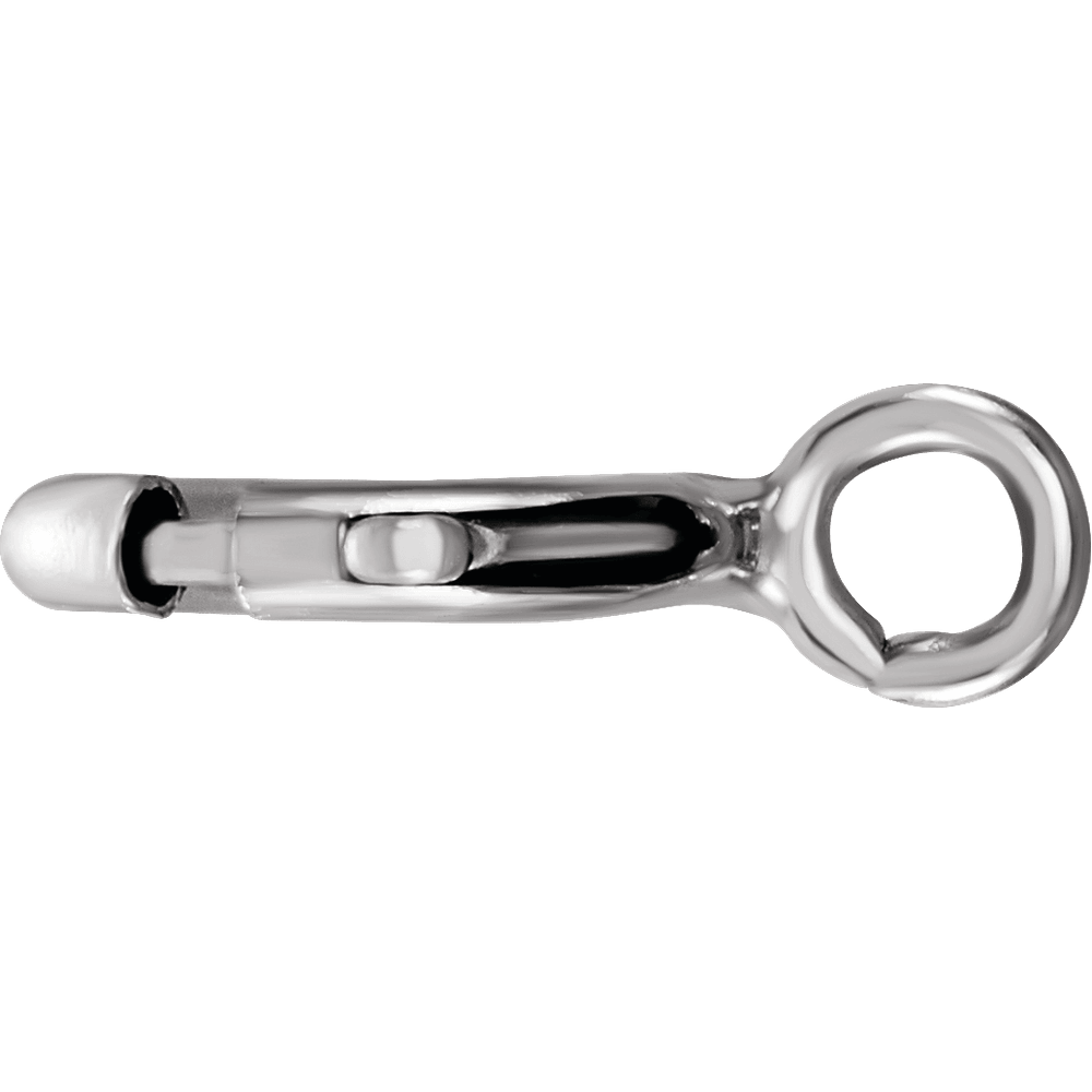 Silver Spring Ring Clasps