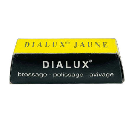 Dialux yellow and black packaging on a white background
