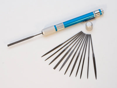 12 PC 4" NEEDLE FILE SET