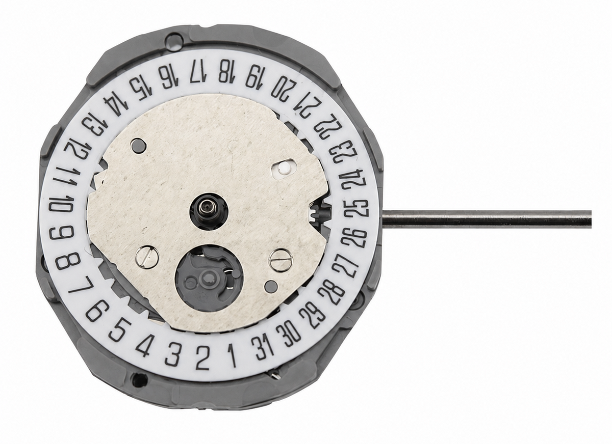 Miyota GL12 Quartz Movement, Date at 6