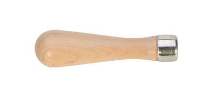 Pear shaped wood handle