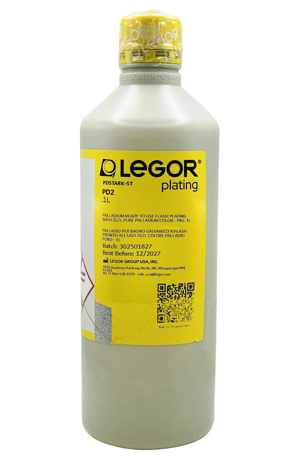 LEGOR PALLADIUM BATH PLATING SOLUTION