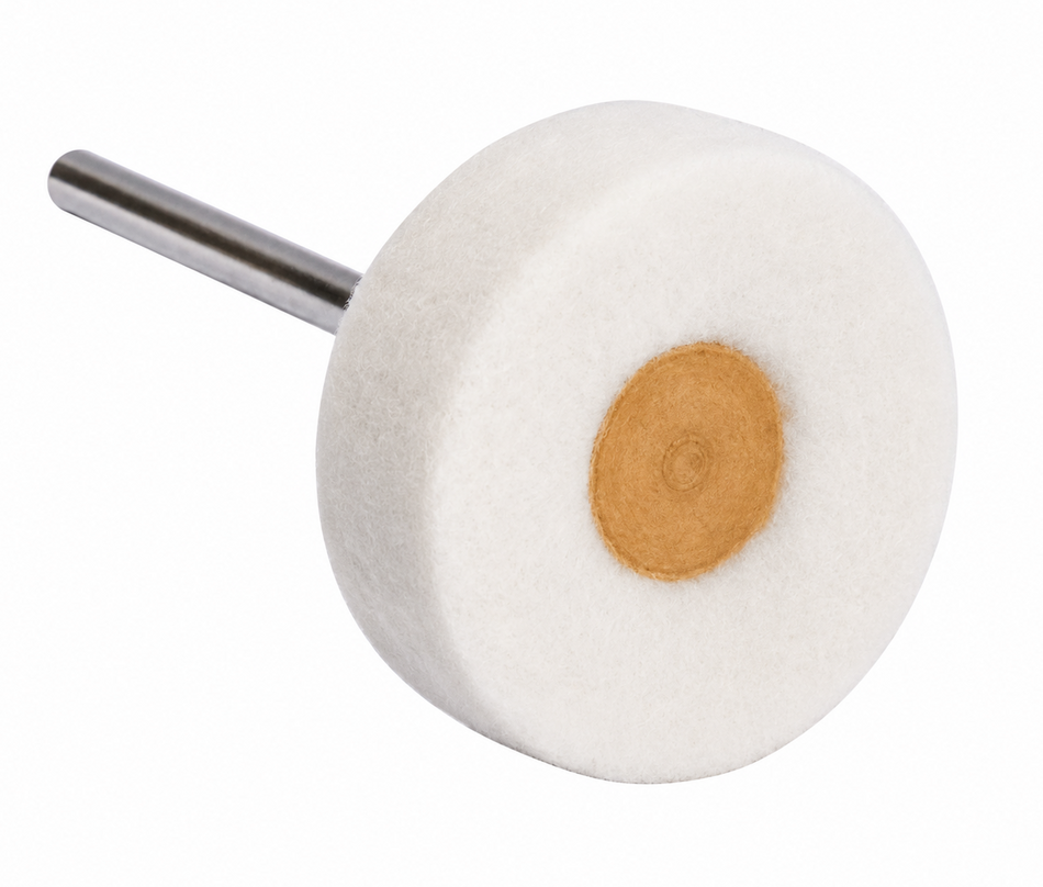 MOUNTED SOFT FELT BUFF