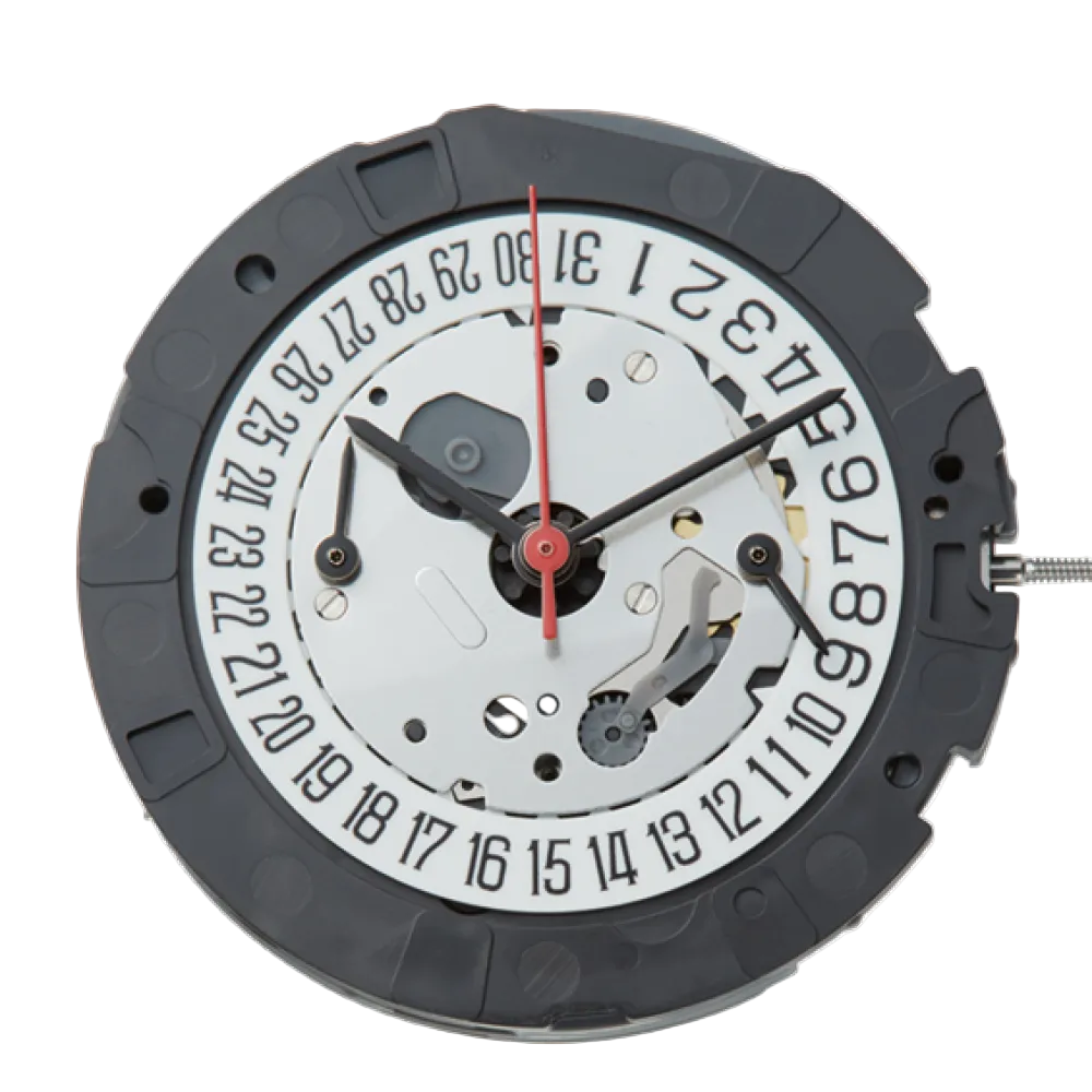 Miyota OS21 Quartz Chronograph Movement, Date at 6