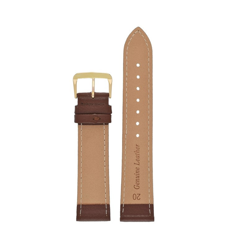 Brown Buffalo Grain Watch Strap