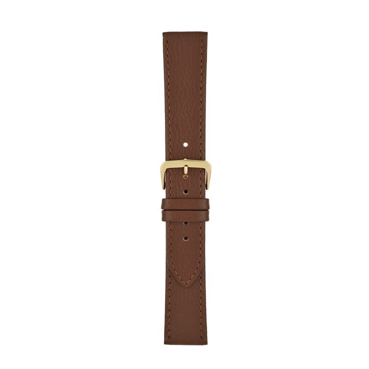 Brown Buffalo Grain Watch Strap