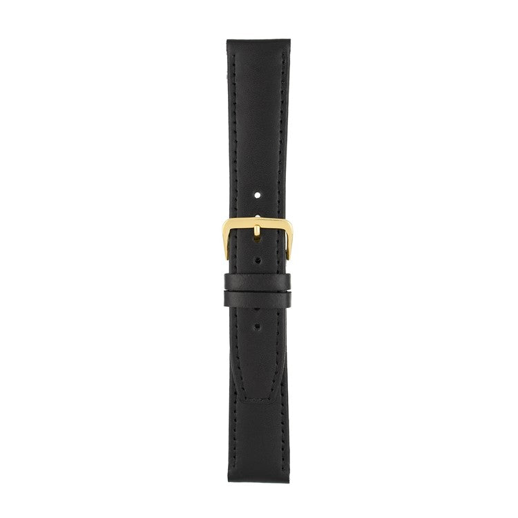 Black Calf Grain Watch Strap