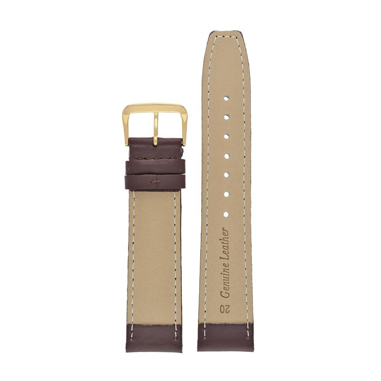 Brown Calf Grain Watch Strap