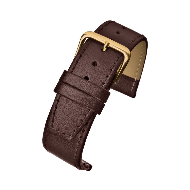 Brown Calf Grain Watch Strap