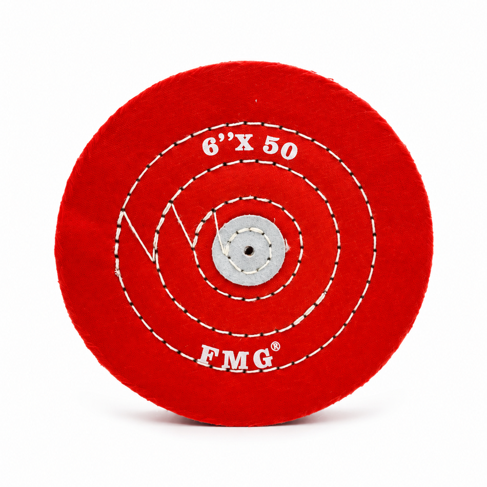 RED POLISHING BUFF 6X50