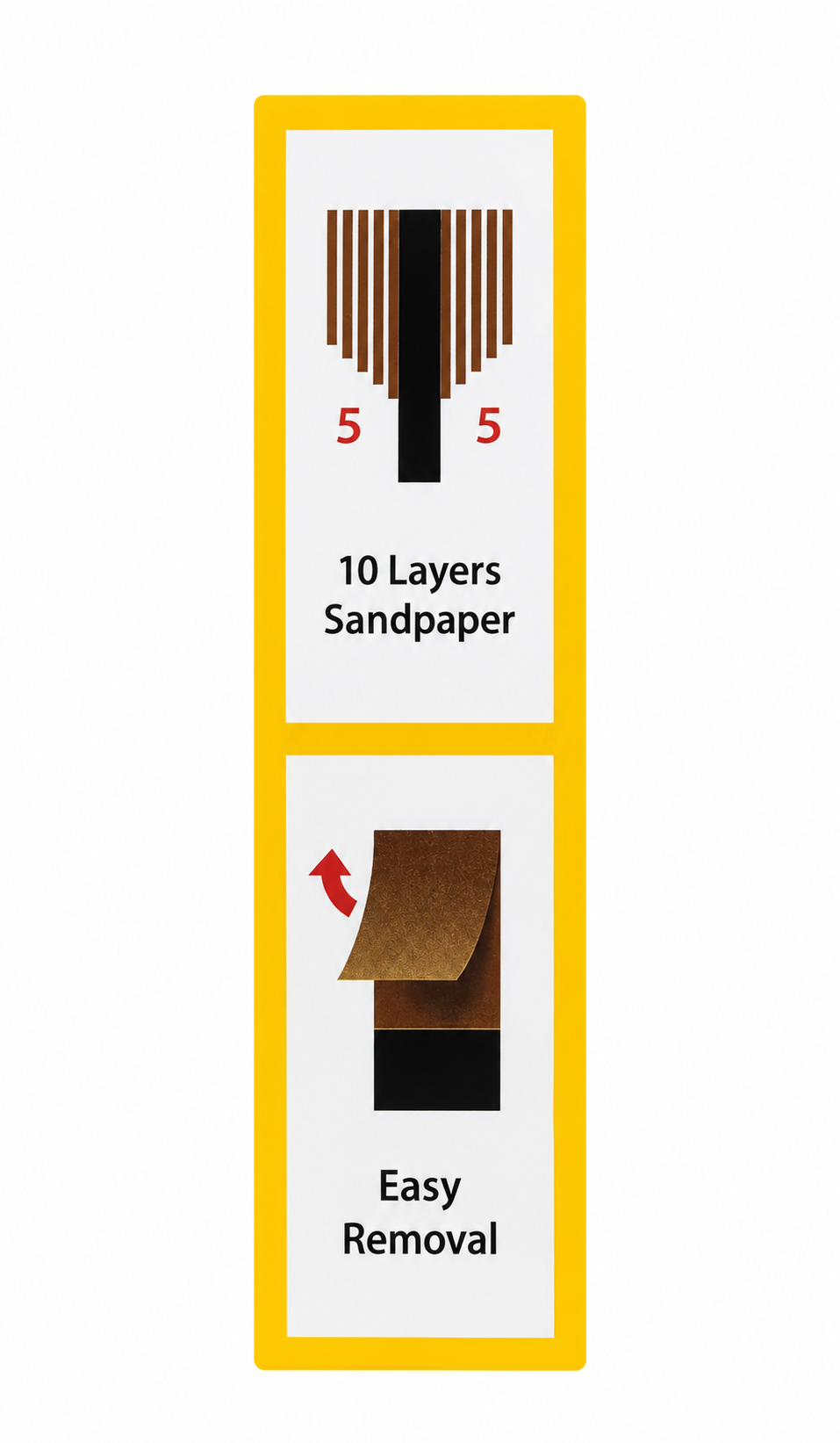 Bananasandpaper Abrasive Sanding Sticks