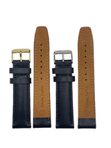 LEATHER STRAPS - BLACK PLAIN