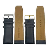 LEATHER STRAPS - BLACK PLAIN