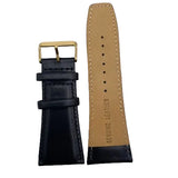 LEATHER STRAPS - BLACK PLAIN