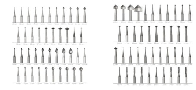 BUSCH 84-PIECE MASTER BUR SET
