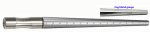 STEEL RING MANDREL WITH QUARTER SIZES AND RING BLANK GAUGE