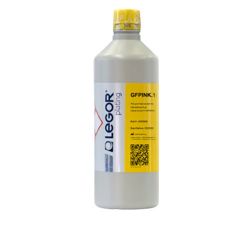 LEGOR ROSE GOLD COLOR PLATING SOLUTION