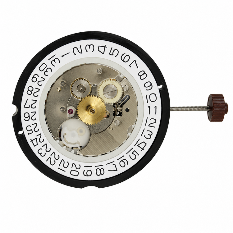 Harley 515 24-Hour Quartz Movement, Date at 3