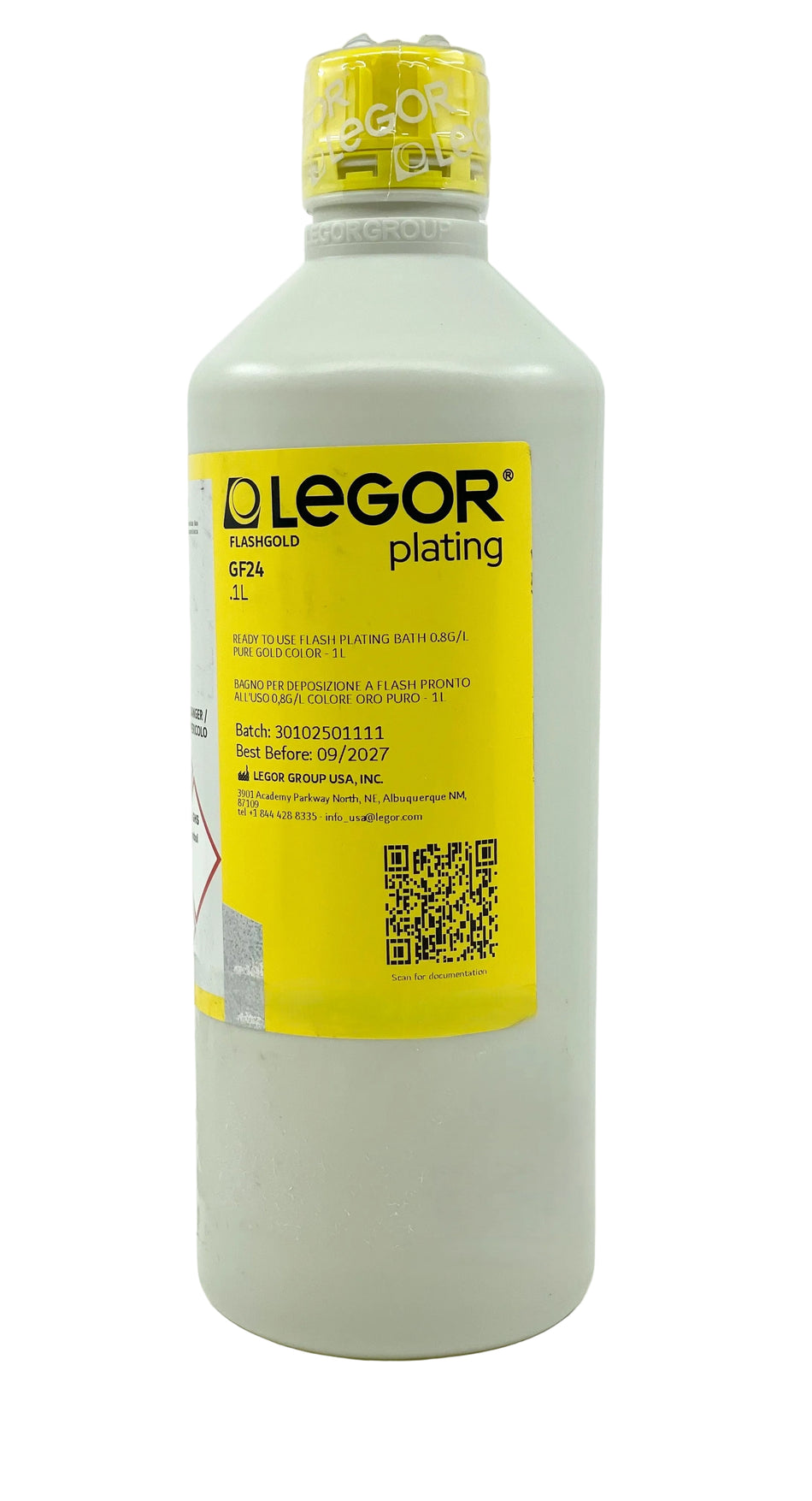 LEGOR 24K GOLD COLOR PLATING SOLUTION