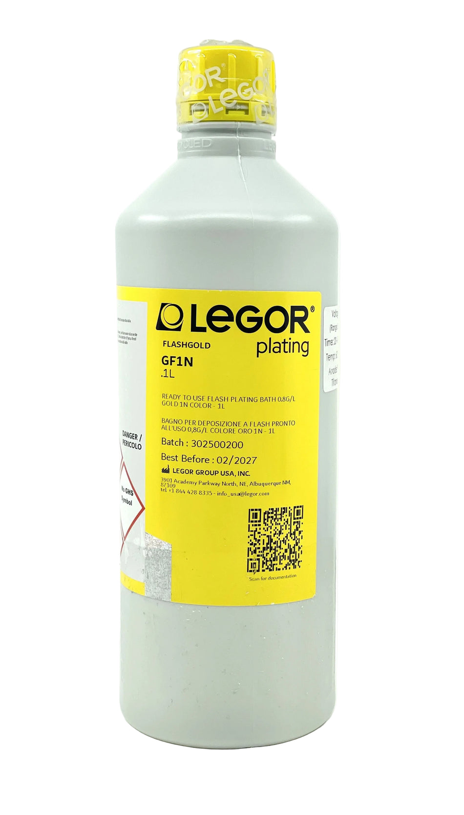 LEGOR 10K GOLD COLOR PLATING SOLUTION
