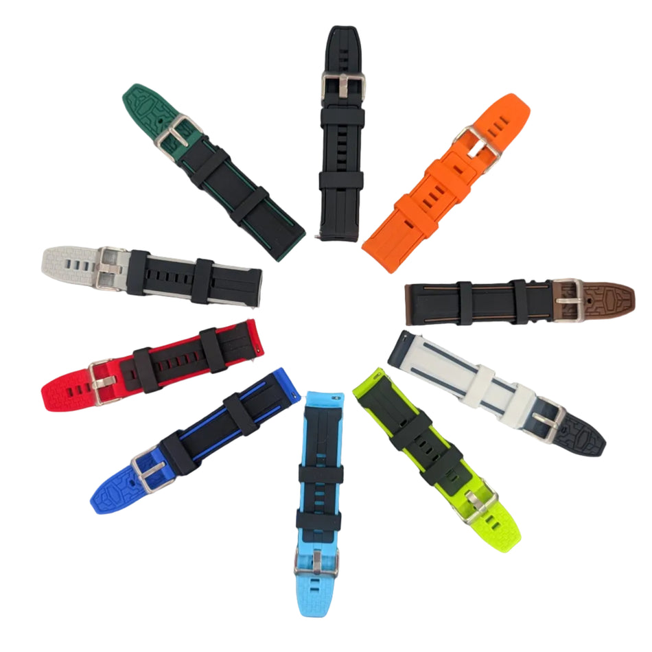 SILICONE WATCH STRAPS