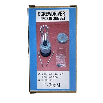 SCREWDRIVER SET OF 9 - DELTA