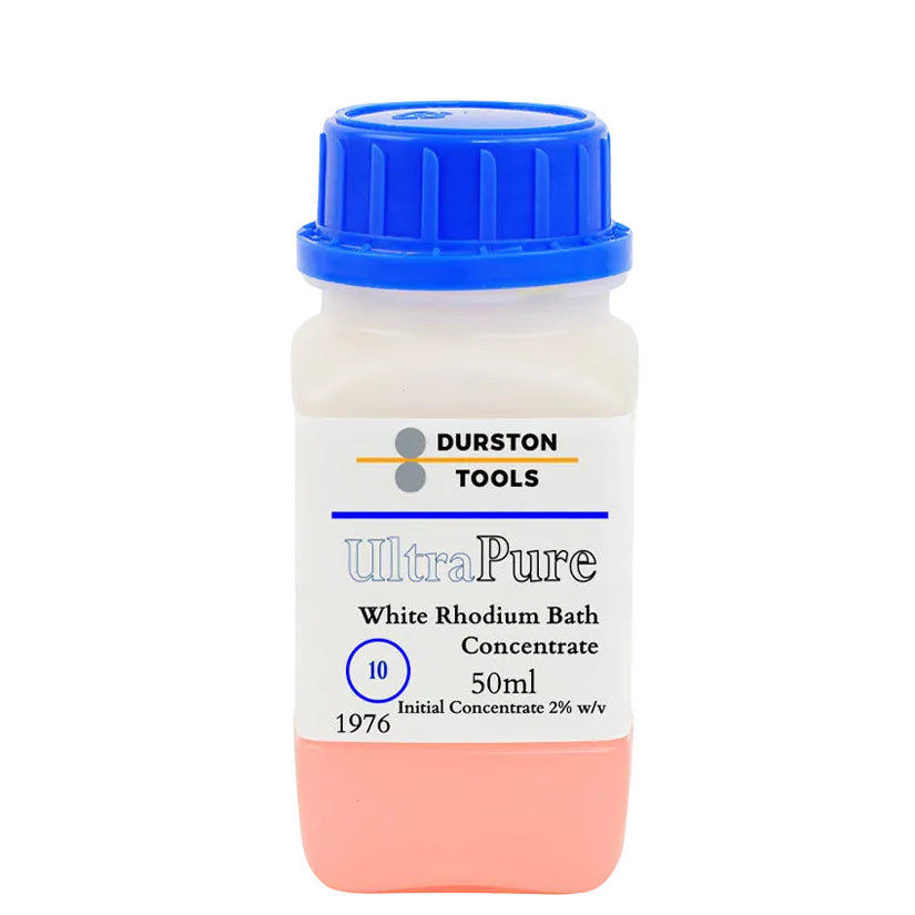 DURSTON ULTRA PURE WHITE RHODIUM BATH CONCENTRATE