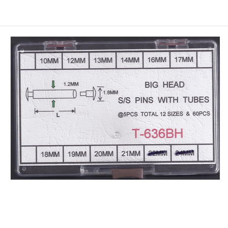 PINS WITH TUBE KIT #636BH1.8
