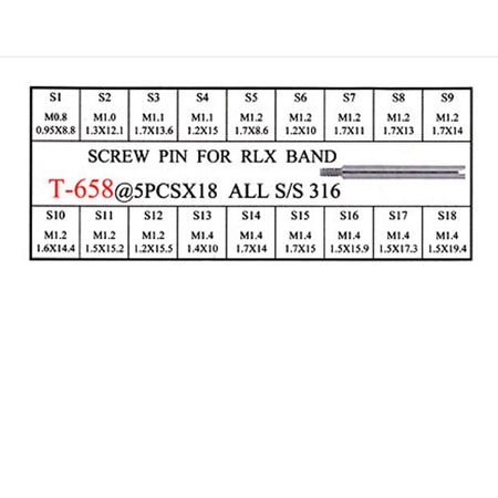 ROLEX SCREW PINS KIT#658
