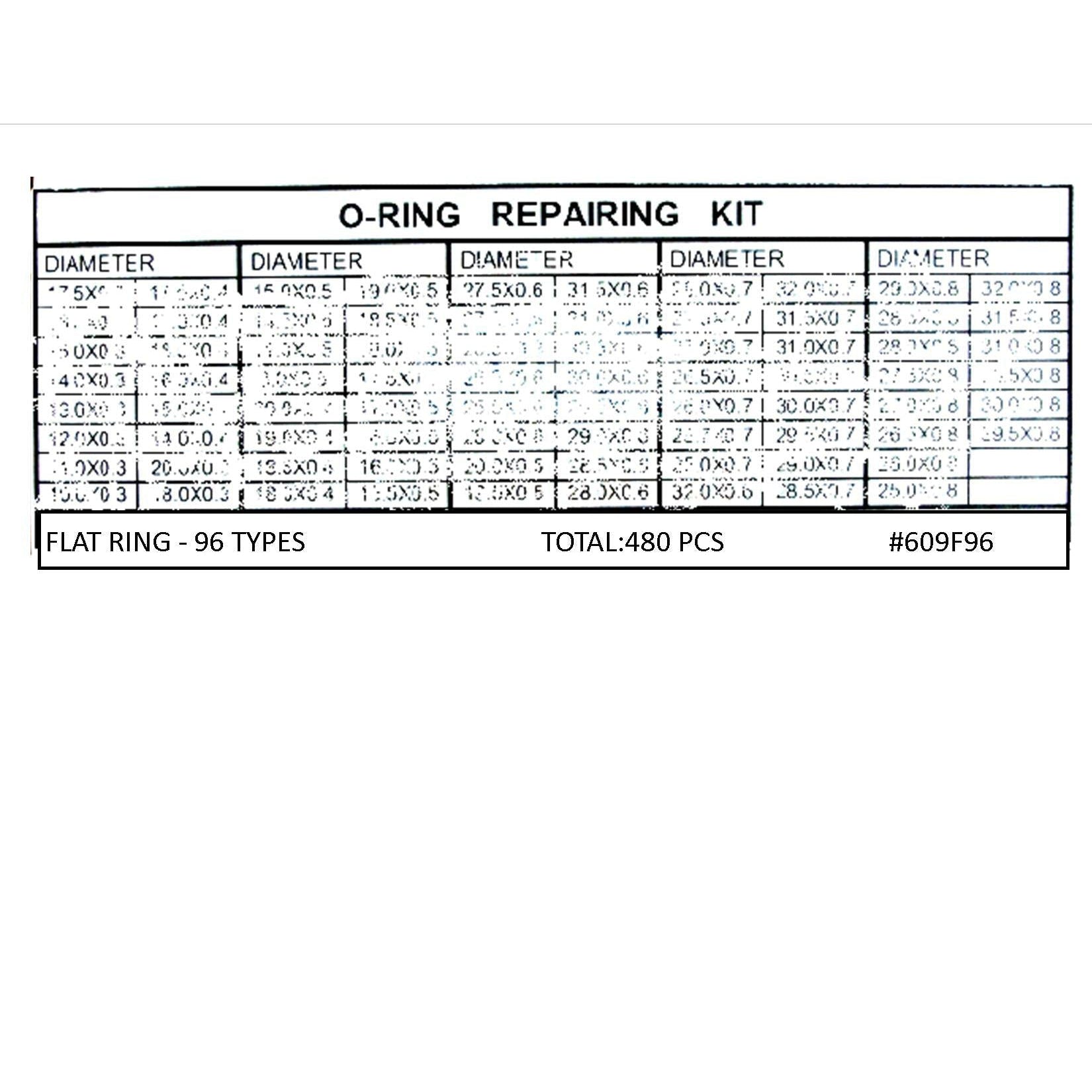 O RINGS ASSORTMENT #609F96