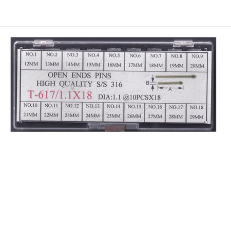 OPEN END PINS KIT #617OEP1.1