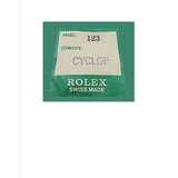 ROLEX CYCLOP 123