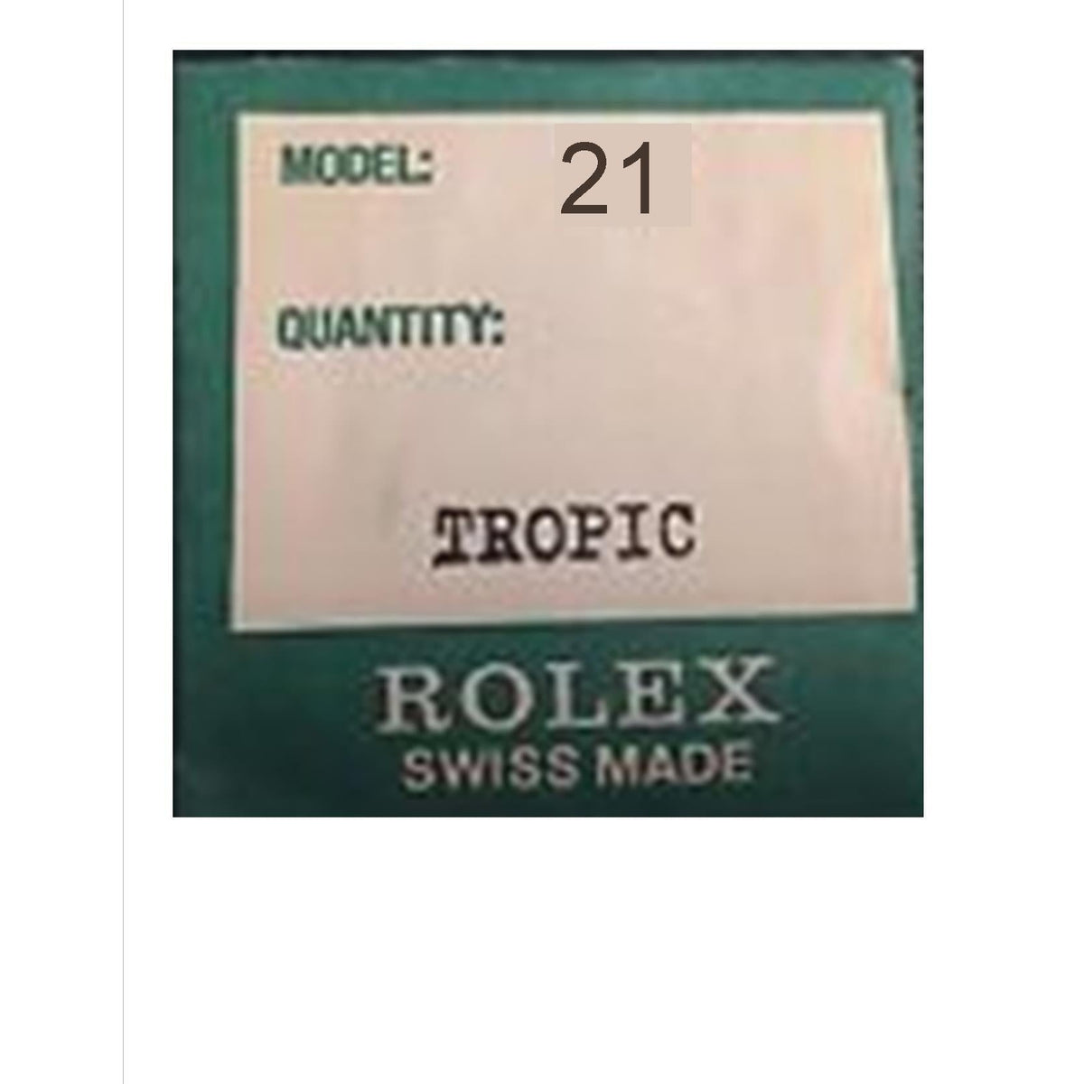 ROLEX TROPIC 21