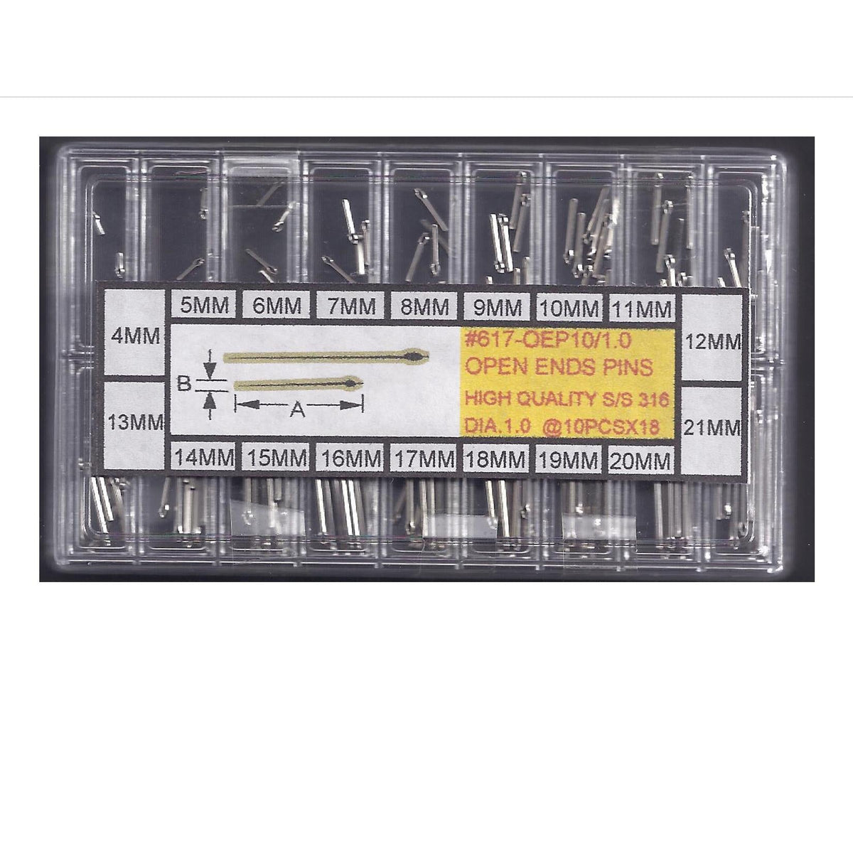 OPEN END PINS KIT #617OEP1.0