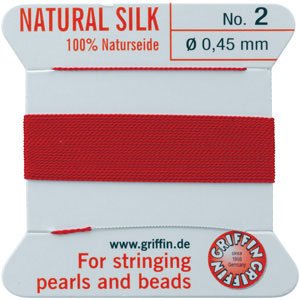Beadalon® 100% Silk Carded Bead Cord