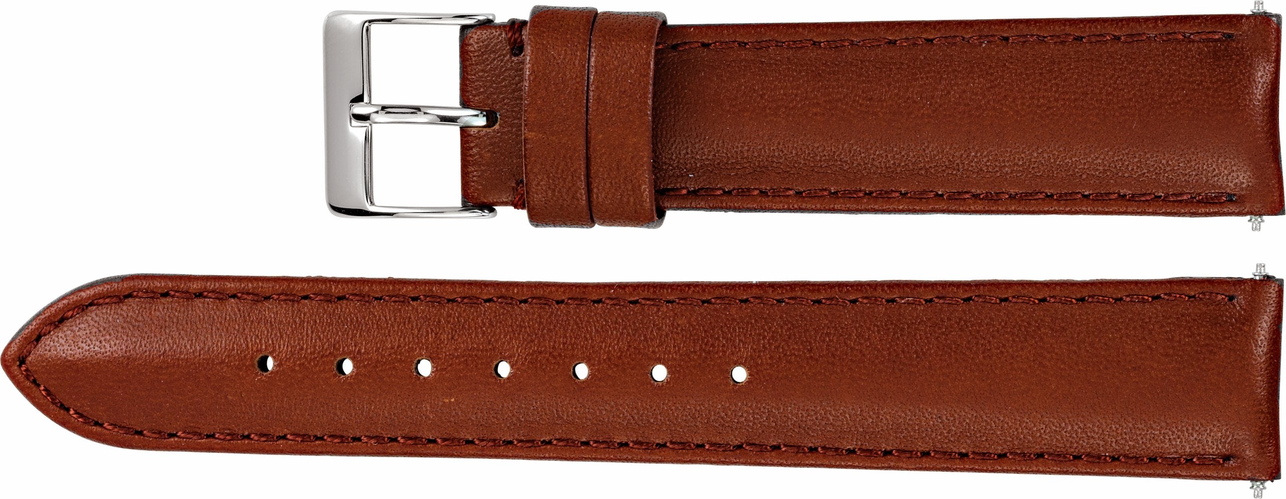 Leather Water-Resistant Padded Watch Band